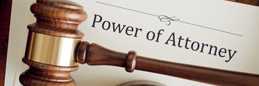 A paper writed Power of Attorney in Ontario from Wills and Estate Lawyer
