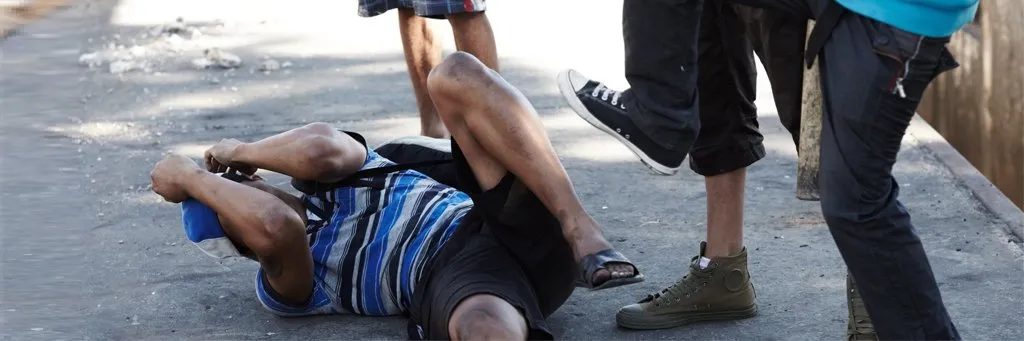 charged with assault